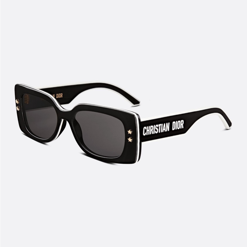 Dior Pacific S1u Black Rectangular Sunglasses - image 1